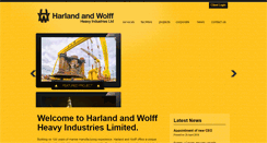 Desktop Screenshot of harland-wolff.com